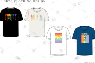provide lgbtq clothing designs for you