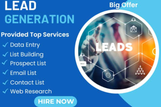 do b2b lead generation for cold emailing and cold calling