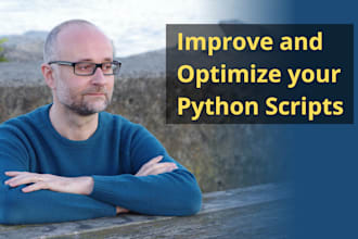 improve and optimize your python script