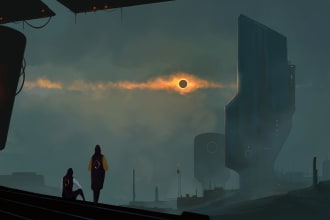 create environment concept art landscape design