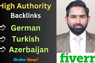 publish the article on german, turkish, and azerbaijan sites