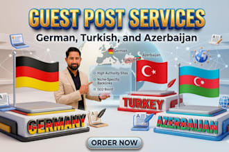 publish the article on german, turkish, and azerbaijan sites