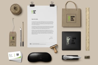 do corporate brand identity, stationery and social media kit design