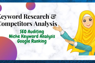 do advanced SEO keyword research with competitors analysis