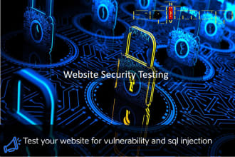 perform pentest and vulnerability scanning on your website