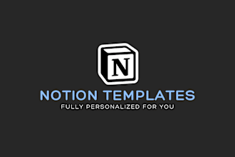 build a fully personalized notion template for you