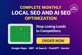 do local SEO, gbp, aeo, and GEO optimization for google and ai ranking