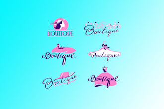 design super beautiful fashion boutique logo just for you
