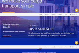 install a complete working courier website with live tracking system