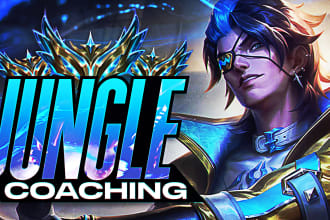 give you challenger jungle coaching in league of legends