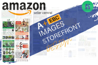 create amazon ebc design, a plus content and amazon listing
