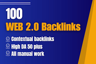 build manually web 2 0 backlinks