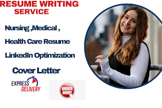 write nursing,health care and medical resume