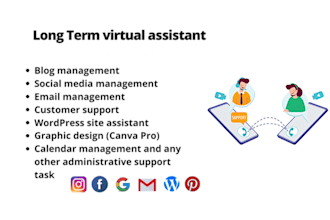be your personal administrative virtual assistant