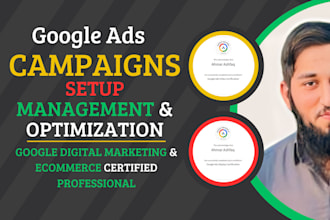 setup and manage google adwords campaigns