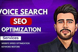 do voice search SEO optimization and on page, keyword research