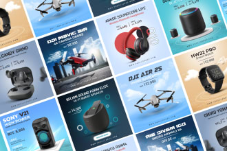 create ads and banners for your ecommerce product