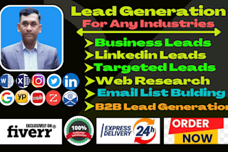 work to collect leads to promote and grow your business