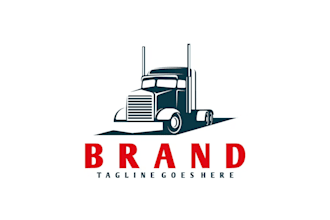 create amazing trucking logo design for you in 12 hours