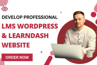 learndash and wordpress lms website development