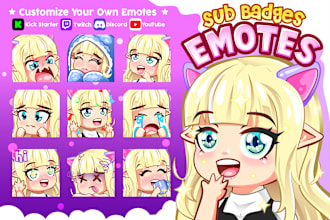 make awesome emotes for your stream
