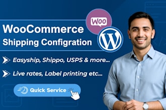 setup woocommerce shipping or integrate easyship