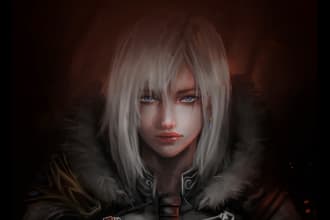 do semi realism headshot portiat