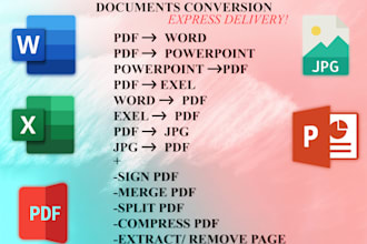 convert your documents express delivery