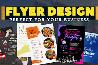 create stunning flyers for your business or event