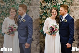 do bulk photos editing and retouching in lightroom