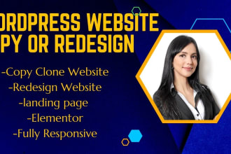 copy,clone,redesign and replica of website