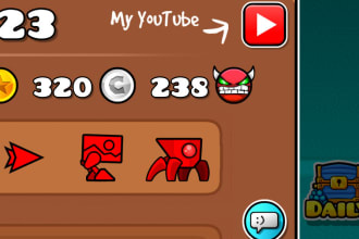 beat 60 demons in geometry dash for 5usd