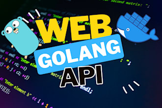 create rest API and program in golang with documentation