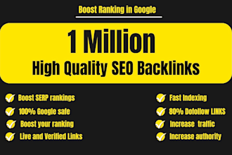 create high quality seo backlinks for google ranking