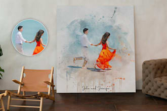 turning your photo into piece of art