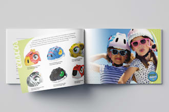 design a great catalogue of your products