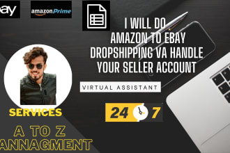 be your ebay lister ebay promotion, dropshipping product , virtual assistant