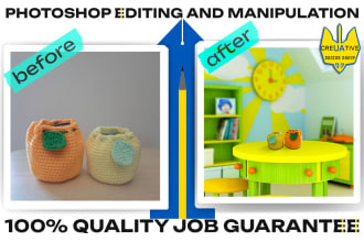 do image manipulation, photoshop editing, photo retouching, and much more