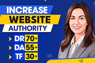 increase domain rating DR 70 ahrefss moz authority da