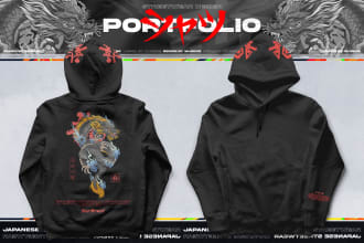 design hoodies merchandise japanese style