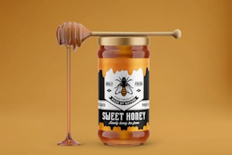 do label,logo for olive oil,honey,jam,milk,butter,bottle,box,beer,can,chocolate