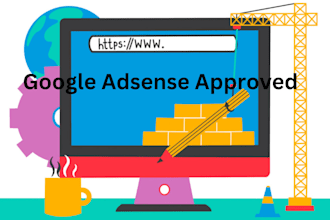 create google adsense approved website with domain