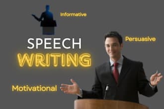 do informative and motivational speech writing for you