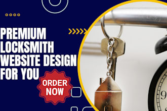 build locksmith wordpress website, locksmith landing page, locksmith website