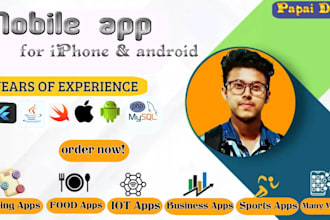 develop mobile app building mobile app for ios and android