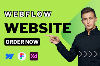 be your webflow expert for clone, design or develop webflow websites