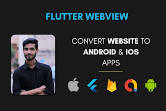 convert your website to flutter webview app in 24hrs