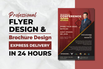 design printable and digital flyers and brochures for your business and events