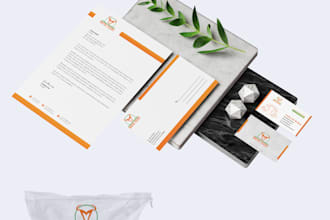 design logo, business card, letterhead, flyer,brochure,banner and packaging