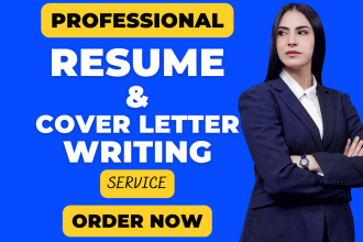 write top quality resume, cover letter, and linkedin pro